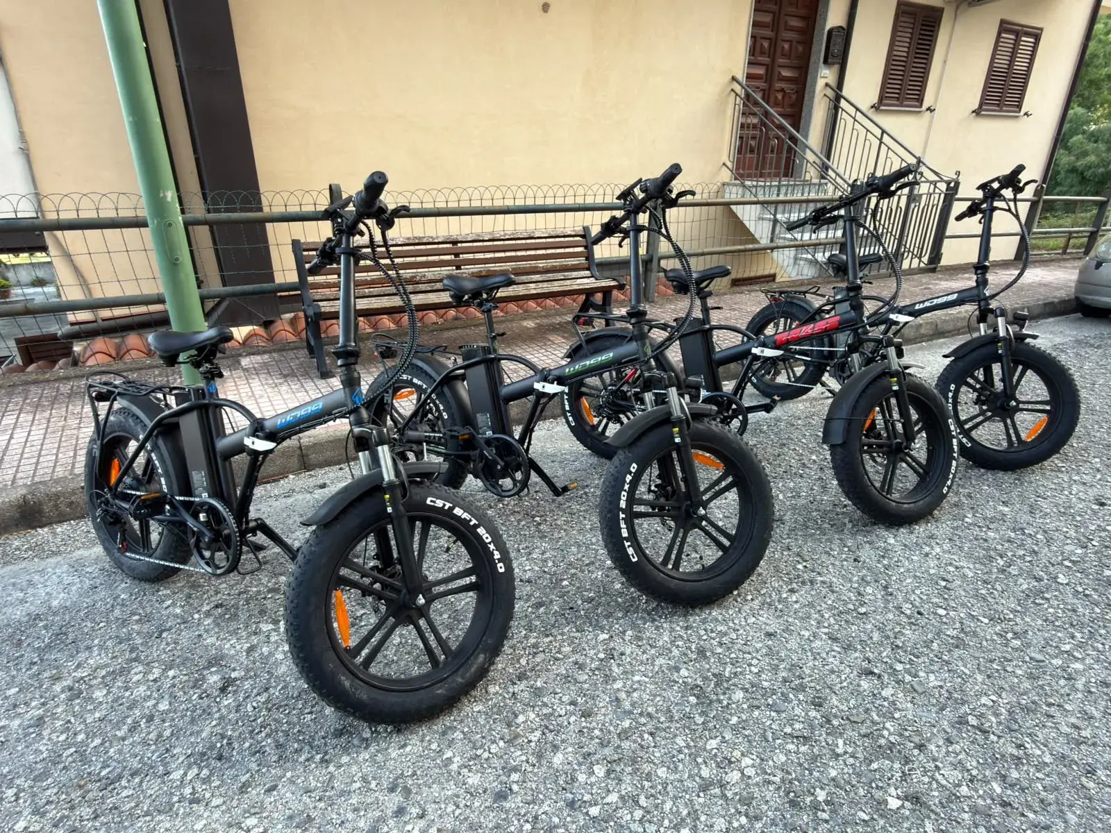 E-bike a disposizione degli ospiti