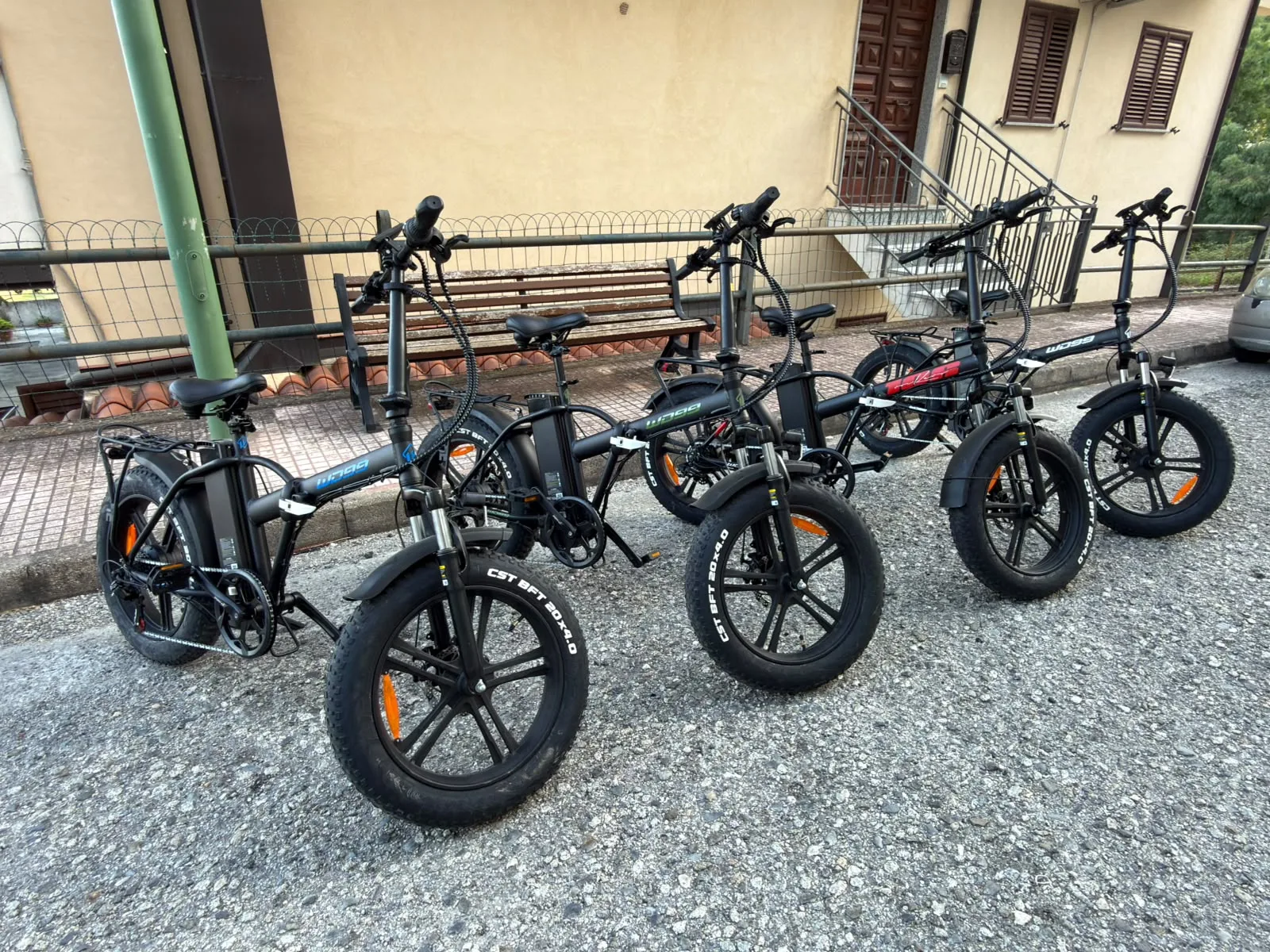 E-bike a disposizione degli ospiti